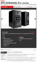 ATC SCM 20 ASL Pro - What Hi-Fi (UK) review